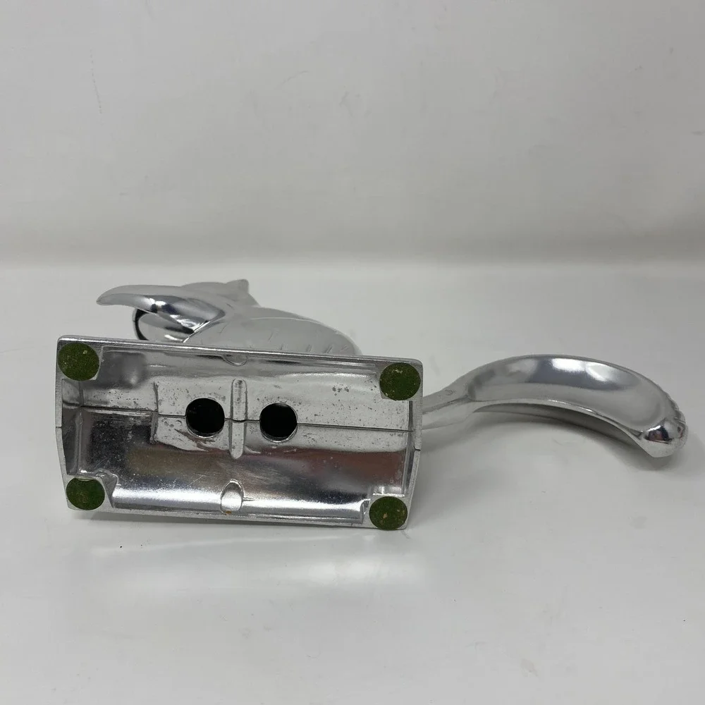 Vintage Norpro Davy Crackit Squirrel Nutcracker Silver Chrome Figural 6529